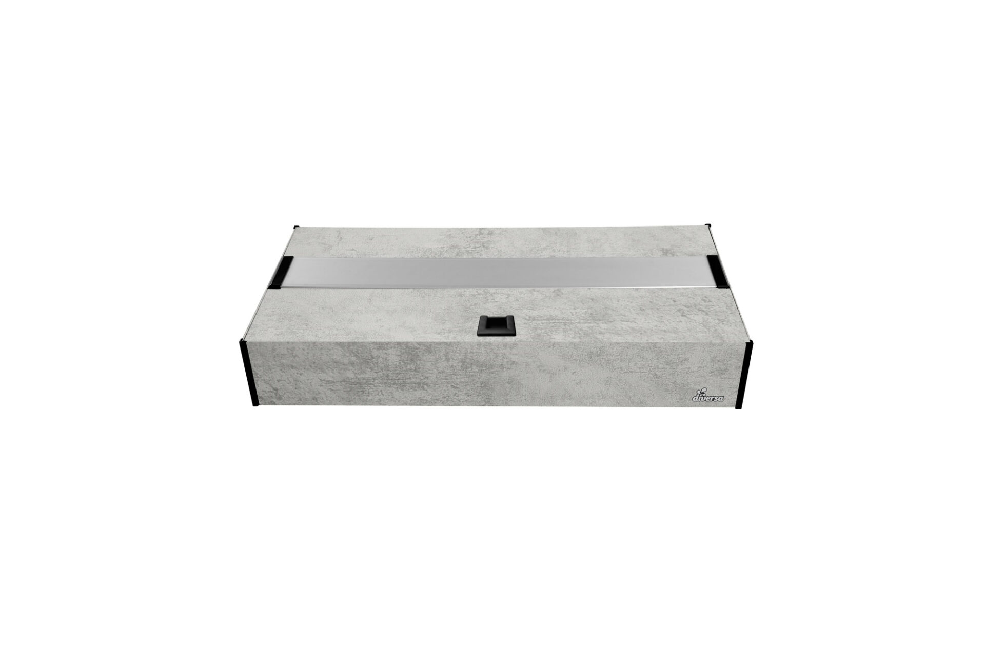 Platino Alu-Abdeckung mit LED Expert White