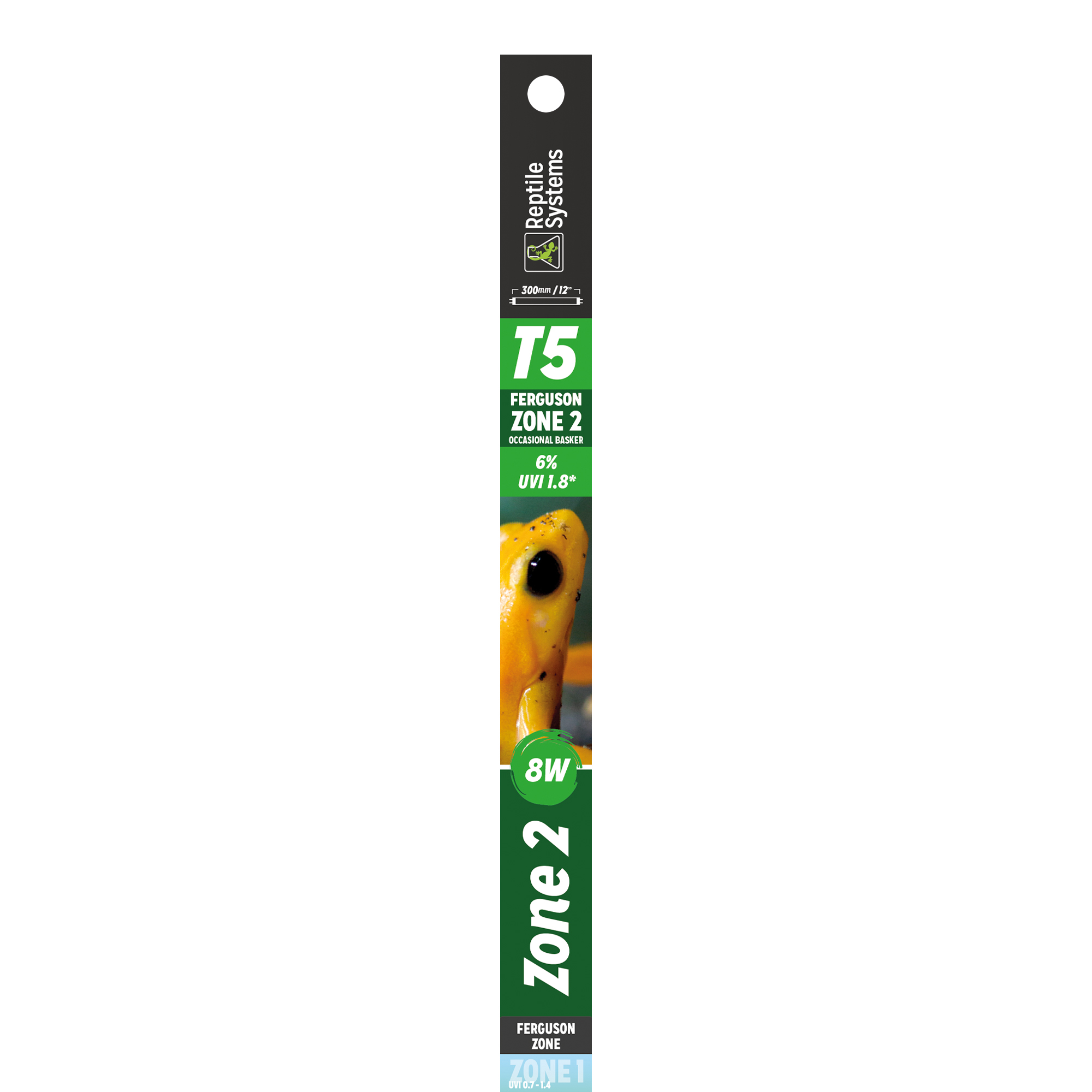 T5 Reptile Zone 2 UVI 1.8