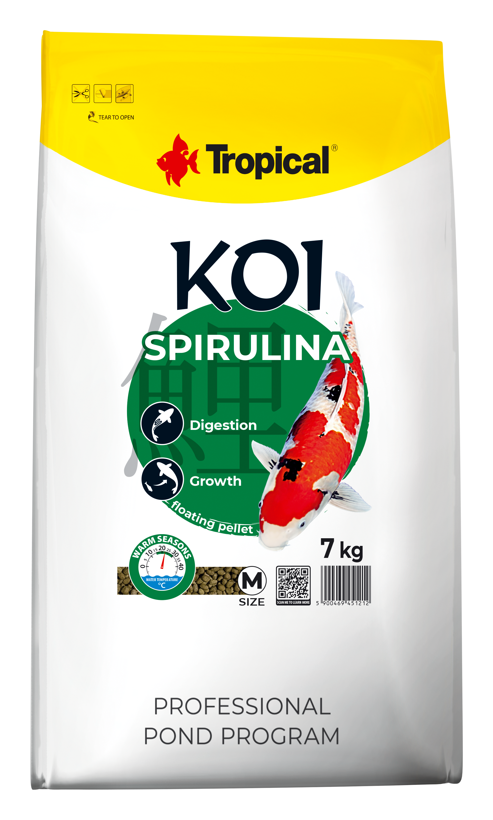 Koi Spirulina Size M & L