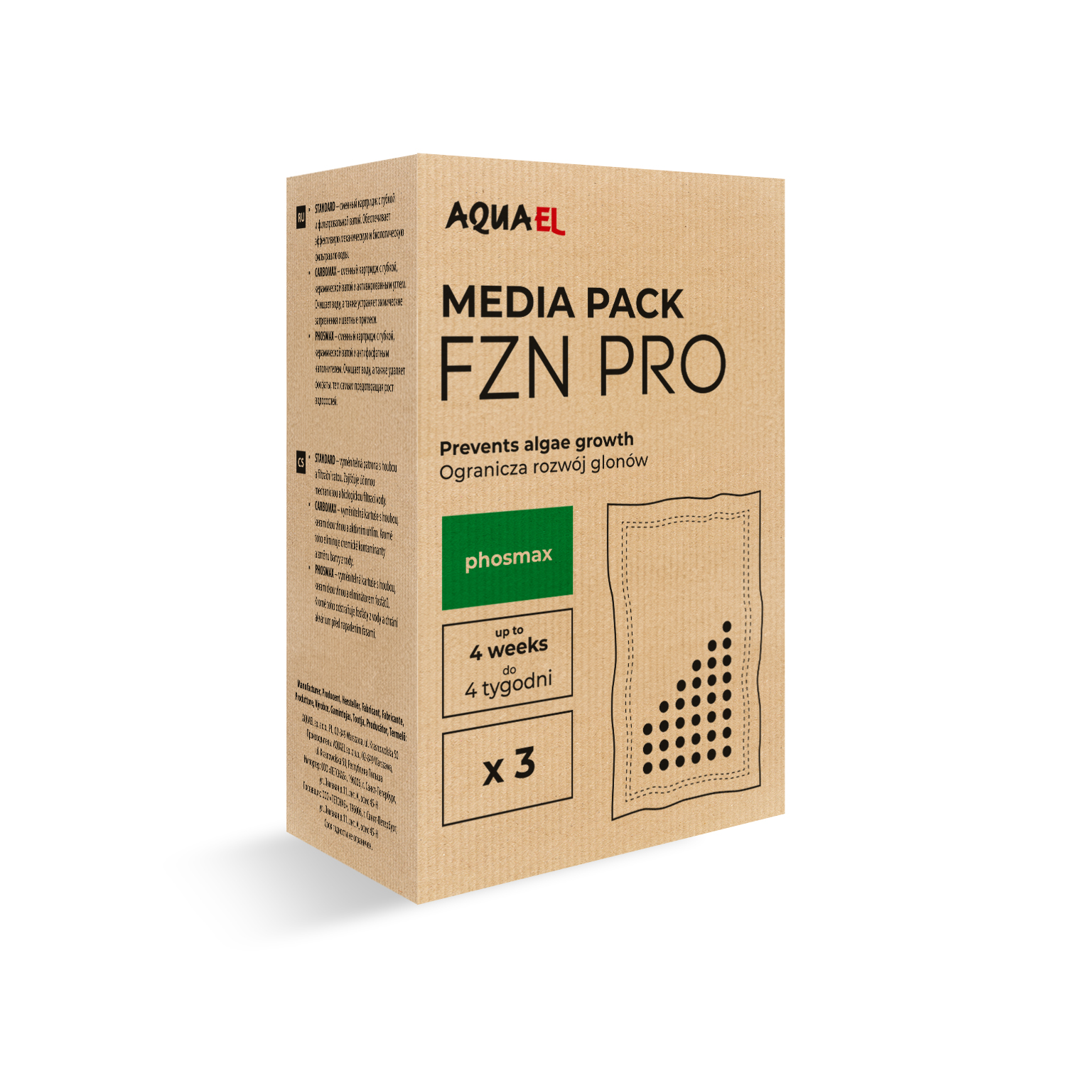 Filtermedium Media Pack FZN PRO Phosmax