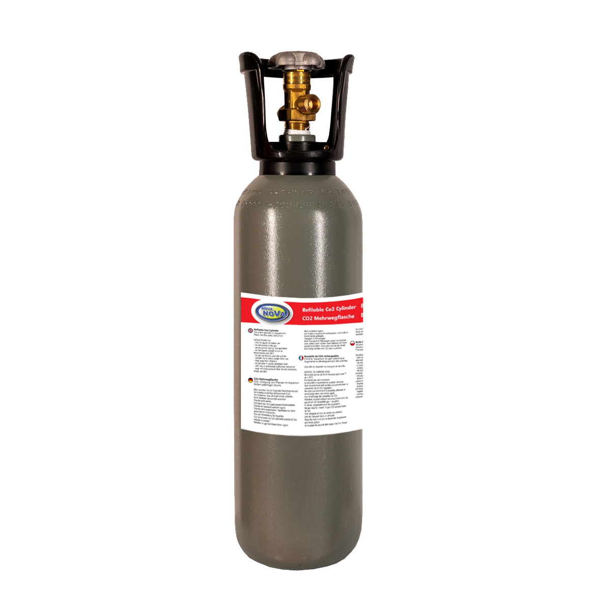 AquaNova CO2 Flaschen - grau