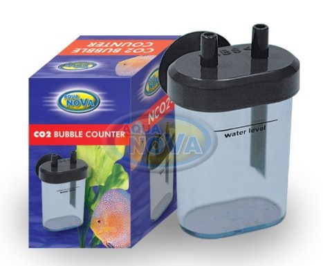 CO₂ Blasenzähler aus Kunststoff
