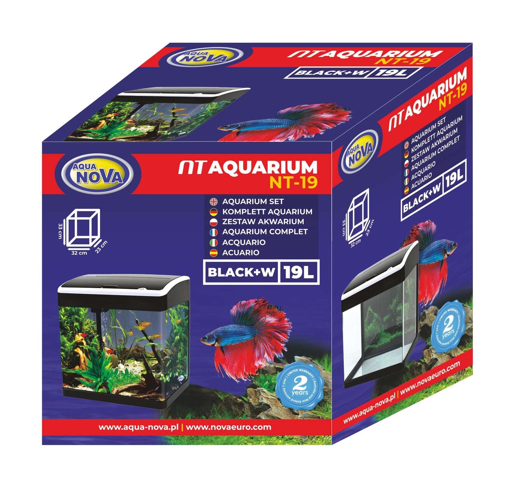 Aquariumset 19L