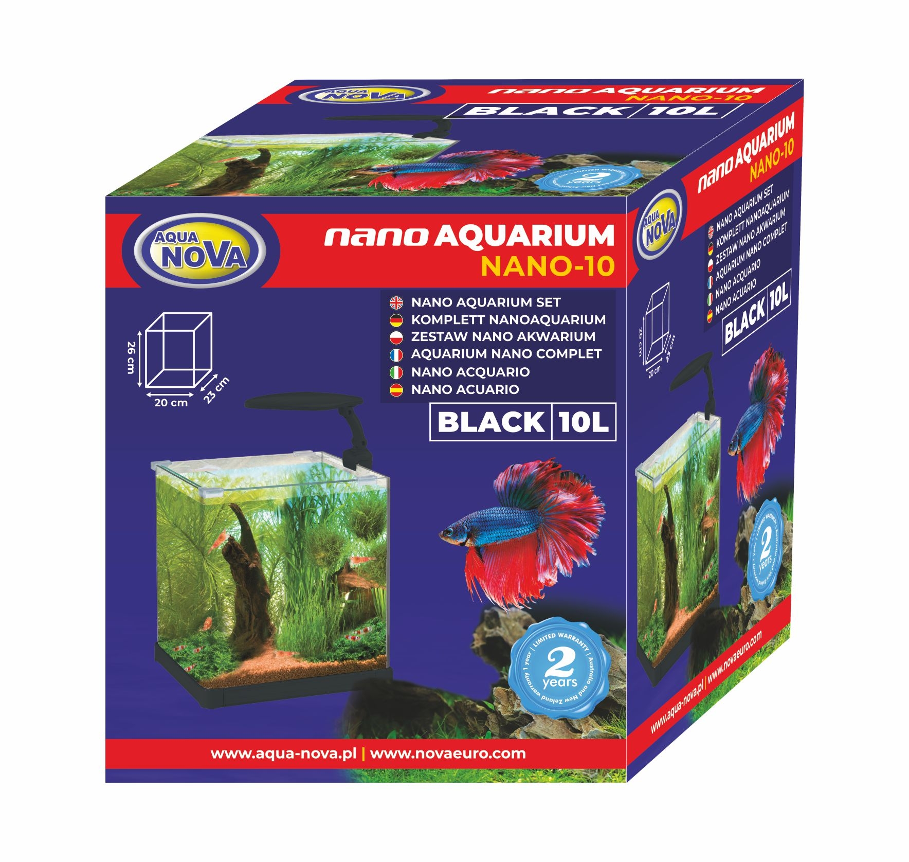 Nano-Aquarium 10L