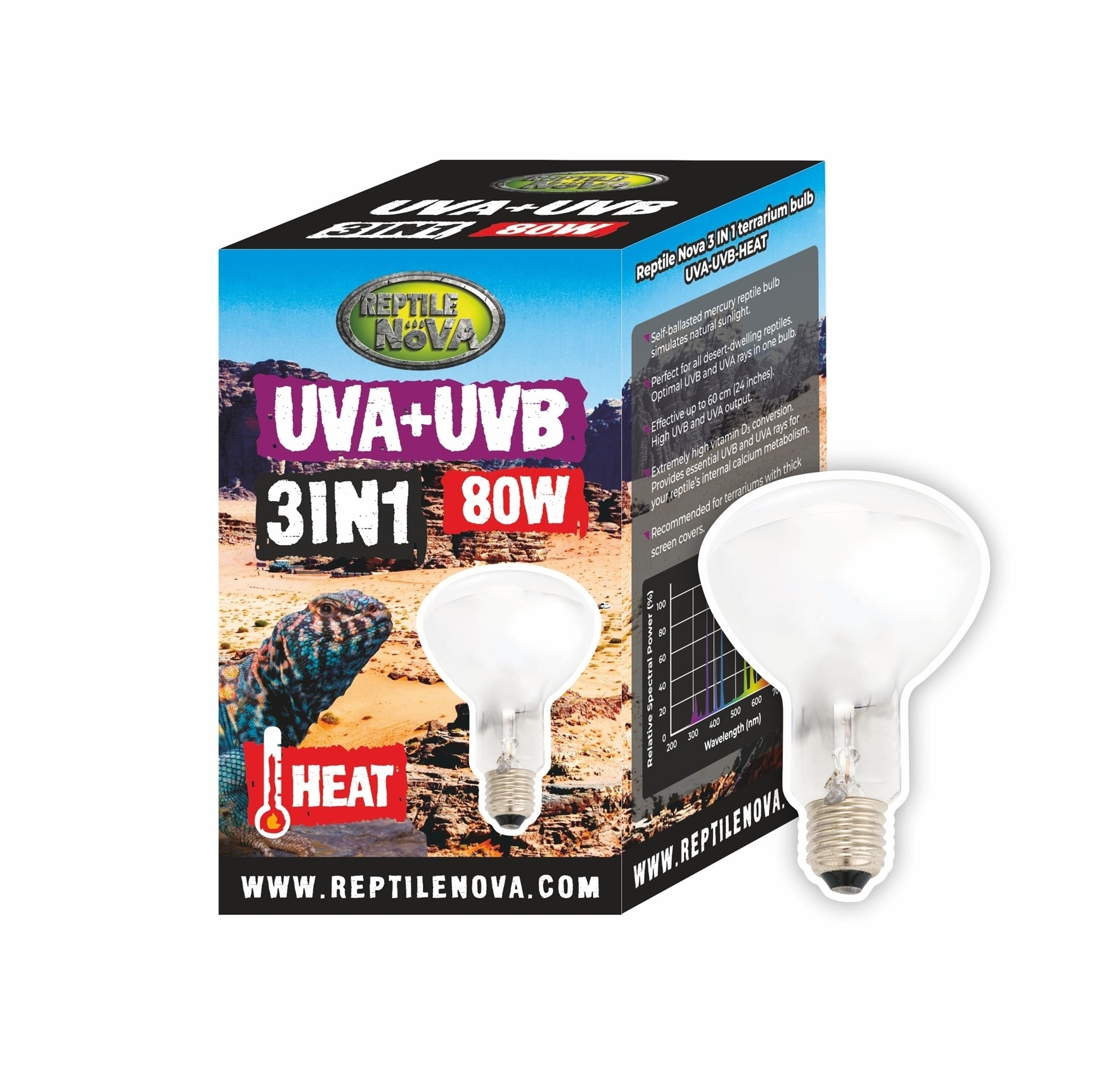 UVA+UVB 3in1 Bulb