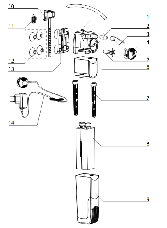 Ersatzteile Filter UNI UV-C