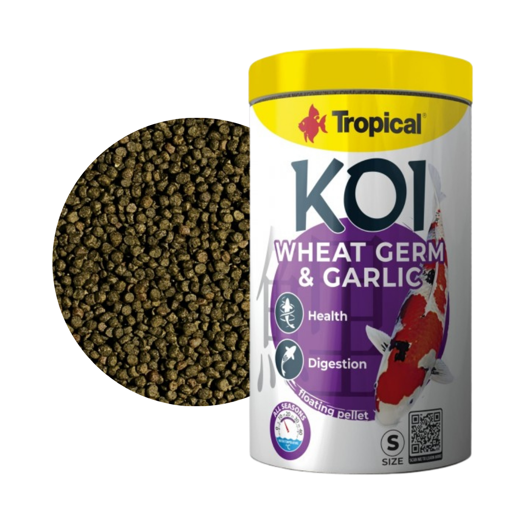 Koi Wheat Germ & Garlic Pellet Size "S"