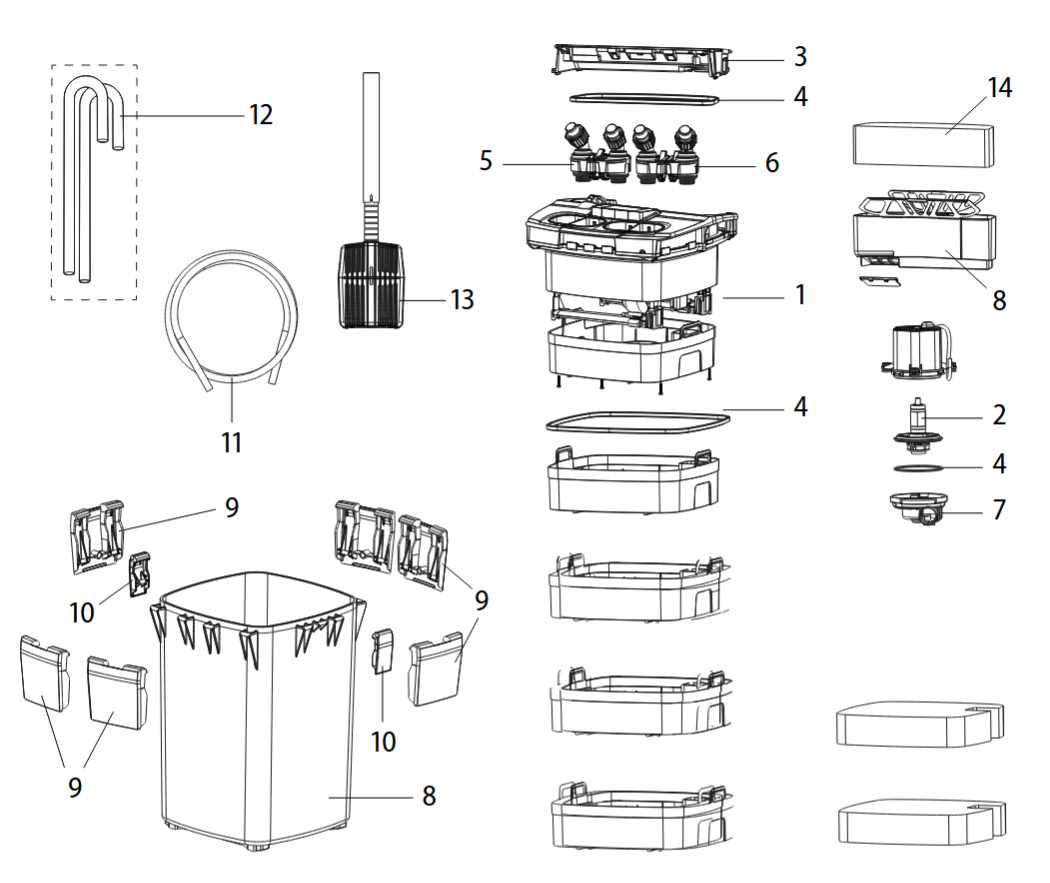 Ersatzteile Filter HYPERMAX