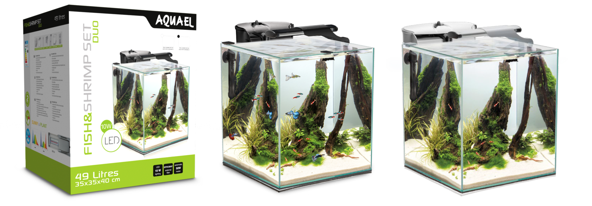 shrimpset_duo_714 FISH & SHRIMP SET DUO D&N 35 Aquarium
