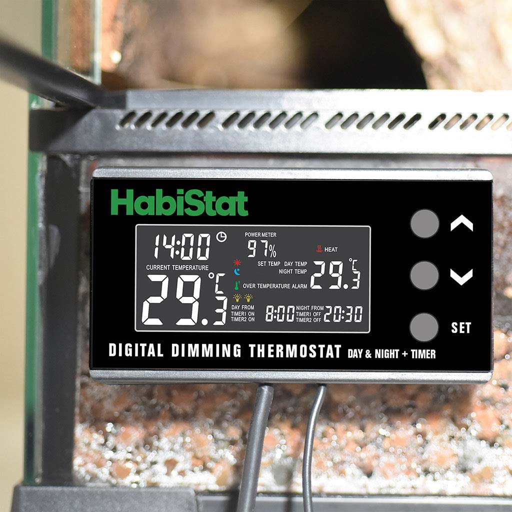 Digitales Dimmbares Thermostat Tag/Nacht-Timer