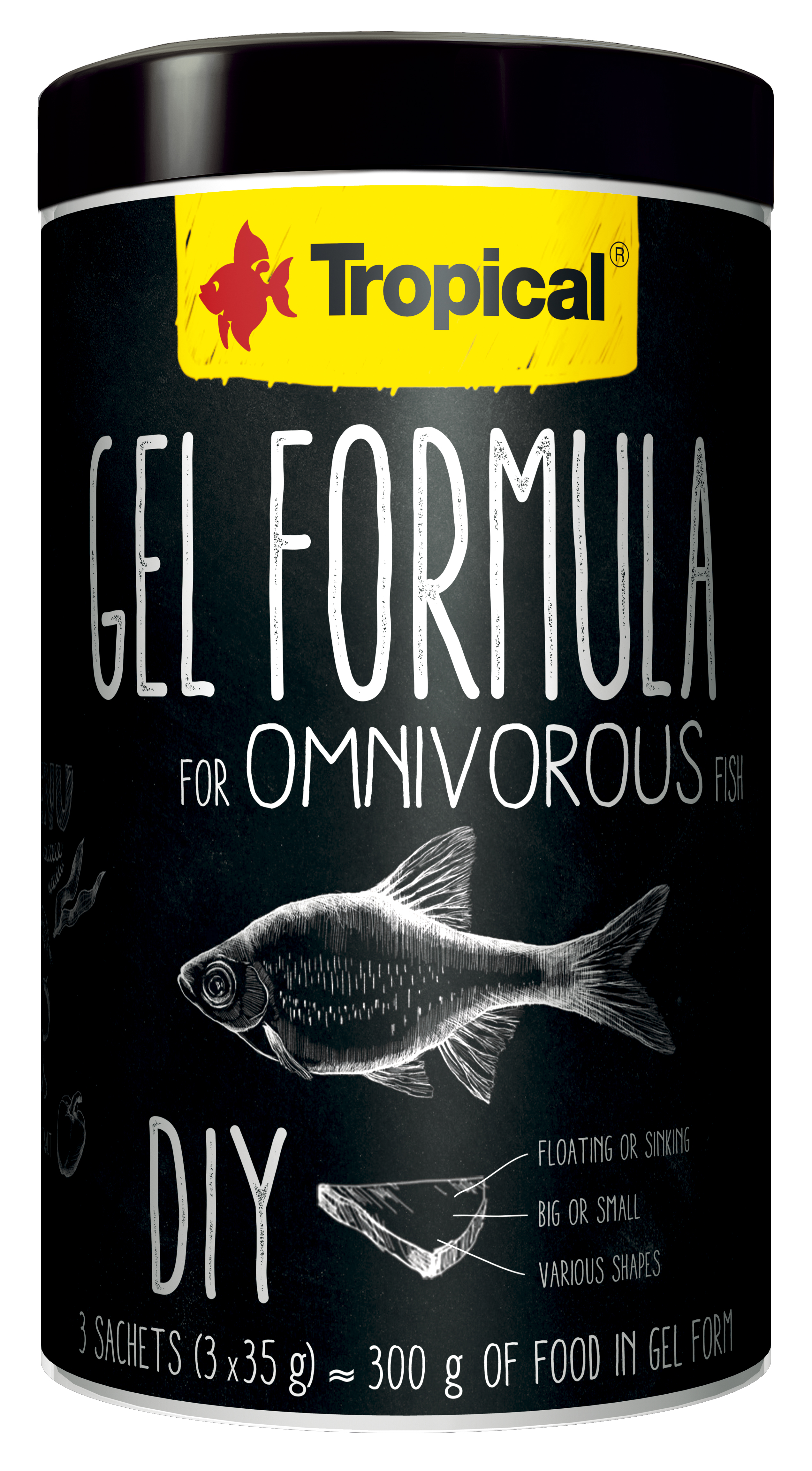 Gel Formula Omnivorous (DIY - Do it yourself Futtergelee)