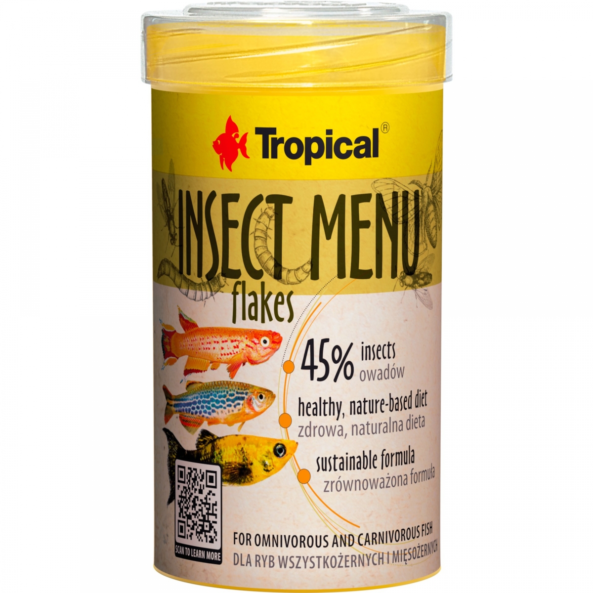 Insect Menu Flakes Insect Menu Flakes