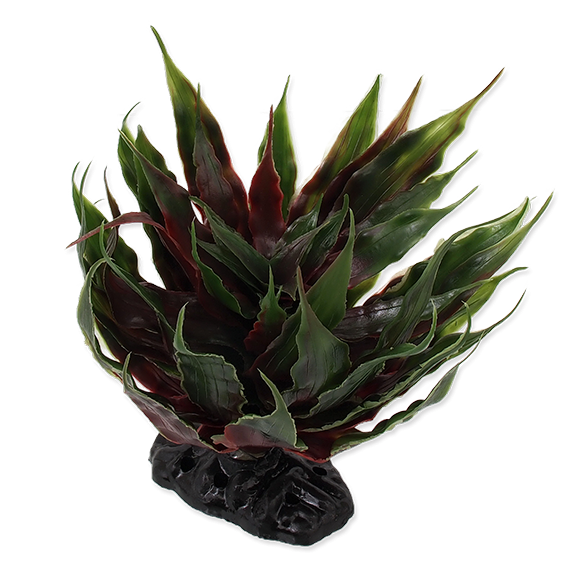 Plastikpflanze "Agaven-Sukkulente" 18cm
