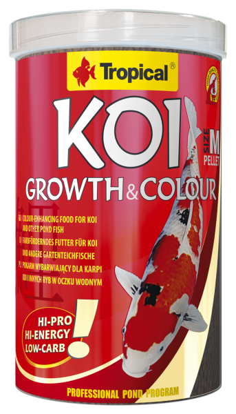 Koi Growth & Colour Pellet Size "M" & "L"