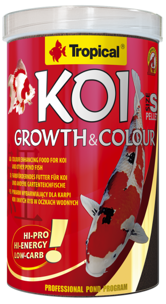 Koi Growth & Colour Pellet Size "S"