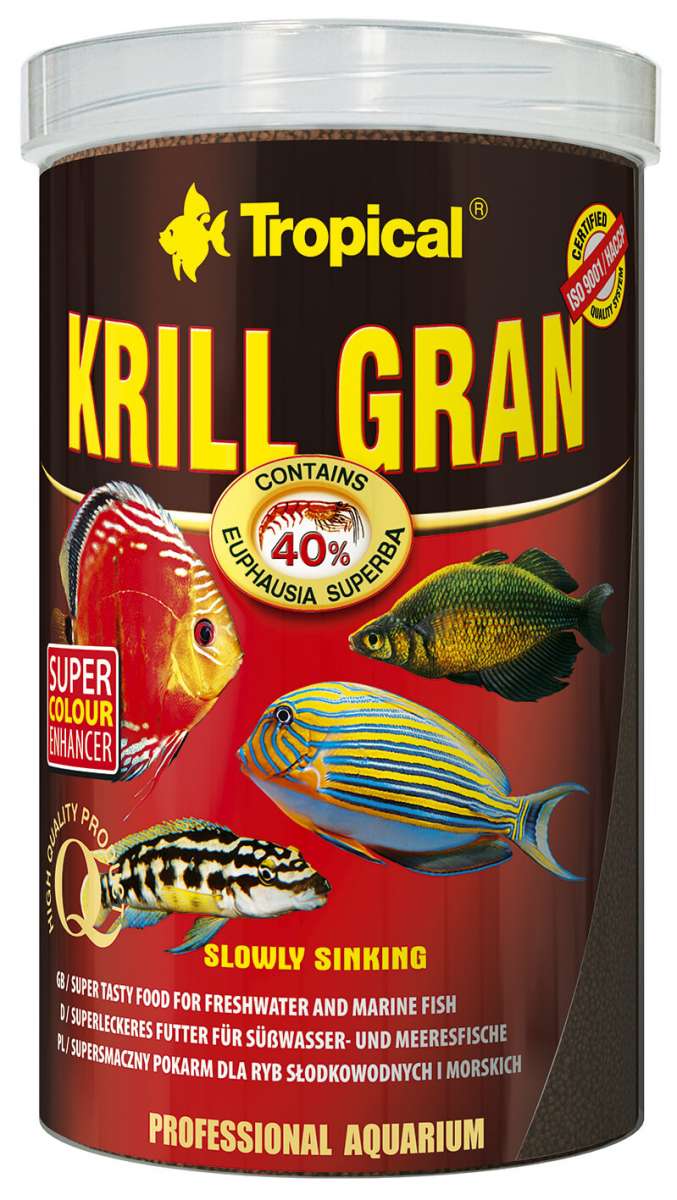 Krill Gran, Krill Granulat, Krill, Antarktis Krill, Tropical