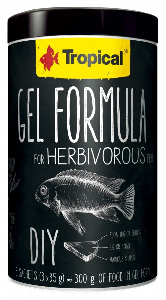 Gel Formula Herbivore (DIY - Do it yourself Futtergelee)
