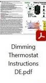 Dimming-Thermostat-Instructions