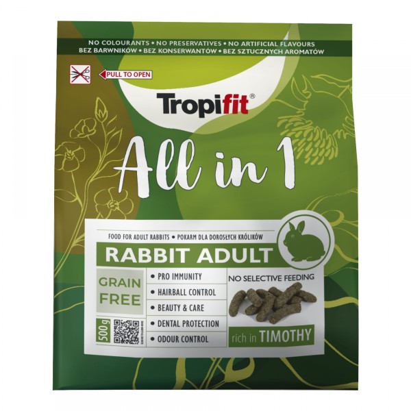Tropifit ALL IN 1 Rabbit Adult (Kaninchen)