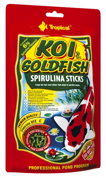 Koi & Goldfisch Spirulina Sticks