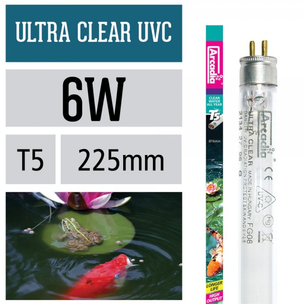 Ultra Clear UV-C Leuchtstoffröhre T5