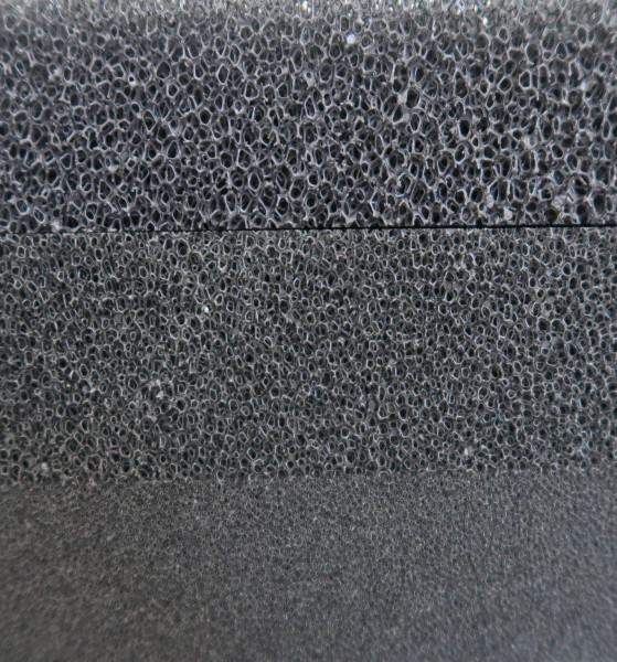 Filtermatten Schwarz 50x50x10cm