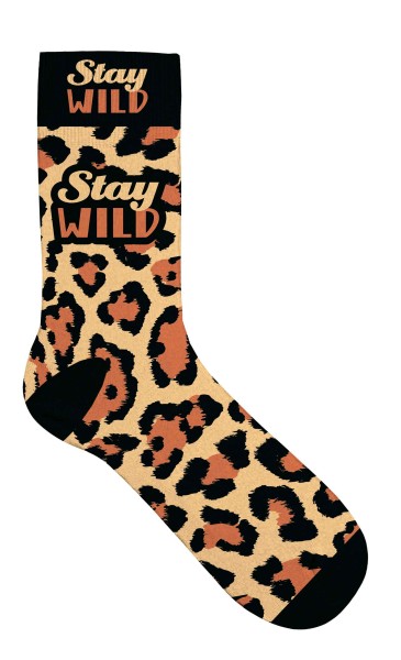 Socken "Stay Wild"